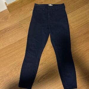 Women's Navy Blue Jeans